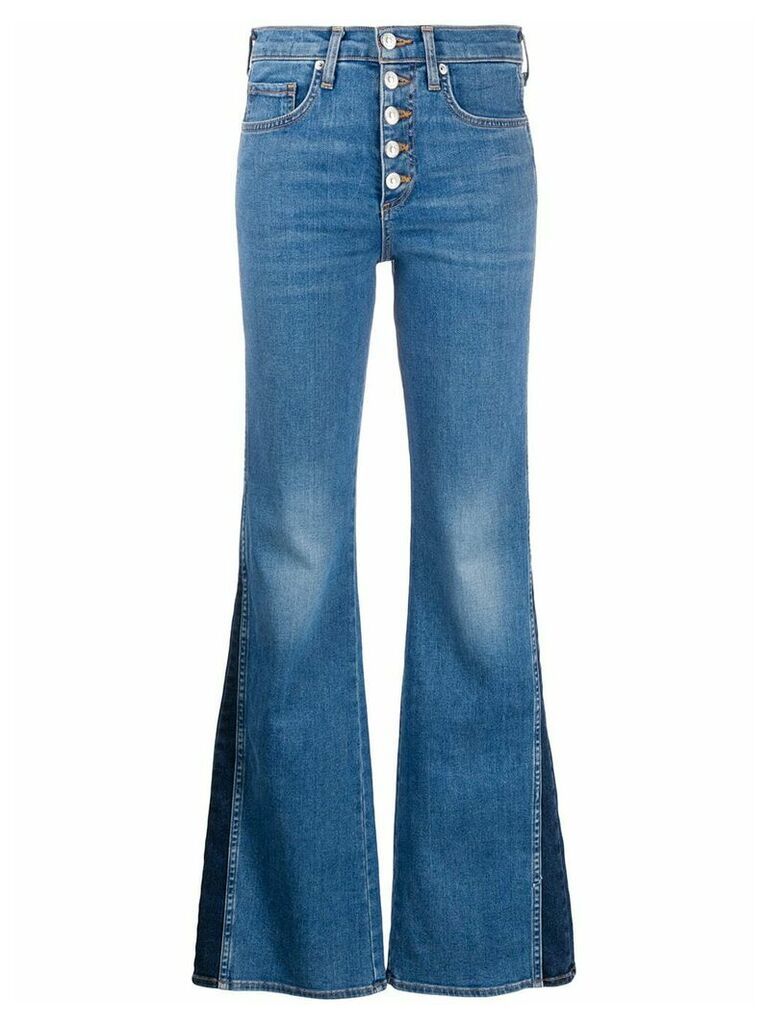 Veronica Beard Kiley high rise jeans - Blue