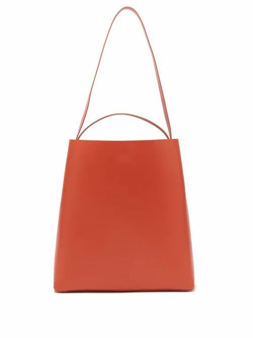 Aesther Ekme - Sac Leather Tote Bag - Womens - Orange