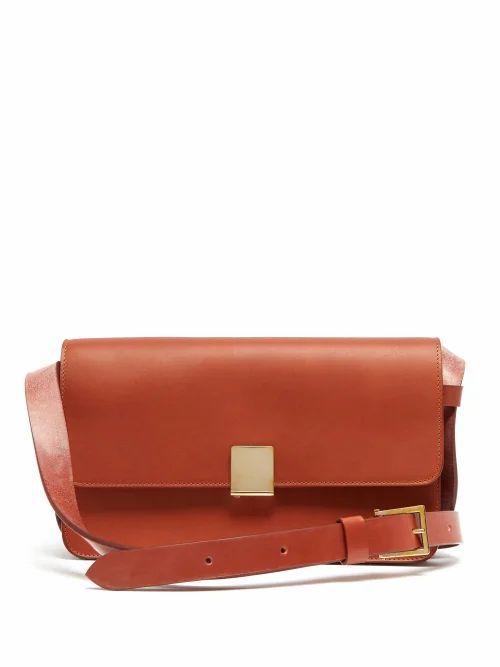 Ferian - Rye Leather Shoulder Bag - Womens - Tan