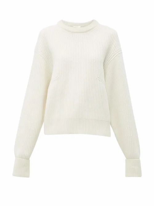 Chloé - Ribbed Wool-blend Sweater - Womens - Ivory