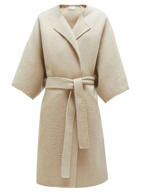 The Row - Dreeton Belted Cashmere Coat - Womens - Cream
