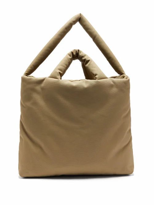Kassl Editions - Oil Large Padded Canvas Tote Bag - Womens - Beige