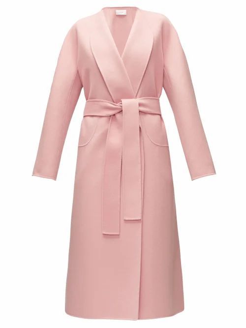 The Row - Celete Belted Cashmere Coat - Womens - Light Pink