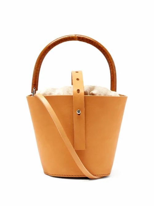 Muuñ - Louise Bucket Bag - Womens - Cream Multi