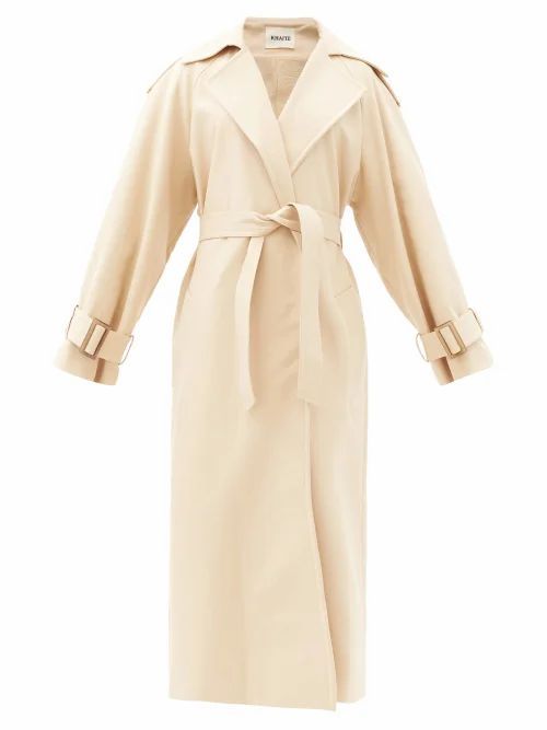 Libby Cotton Trench Coat - Womens - Camel