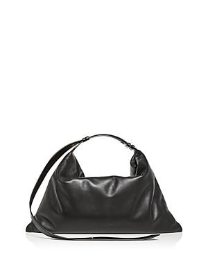 Large Puffin Leather Shoulder Bag