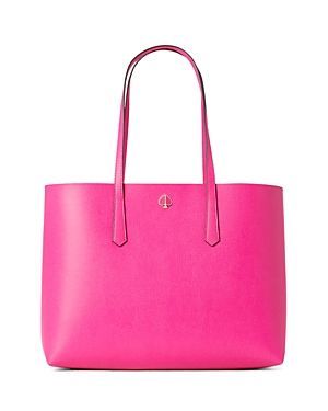 Molly Cabana Dot Pop Large Leather Tote