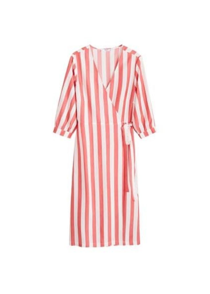 Striped bow dress