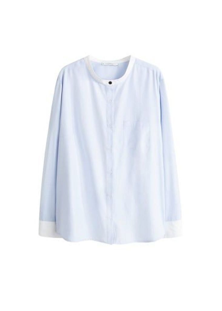 Buttoned cotton shirt