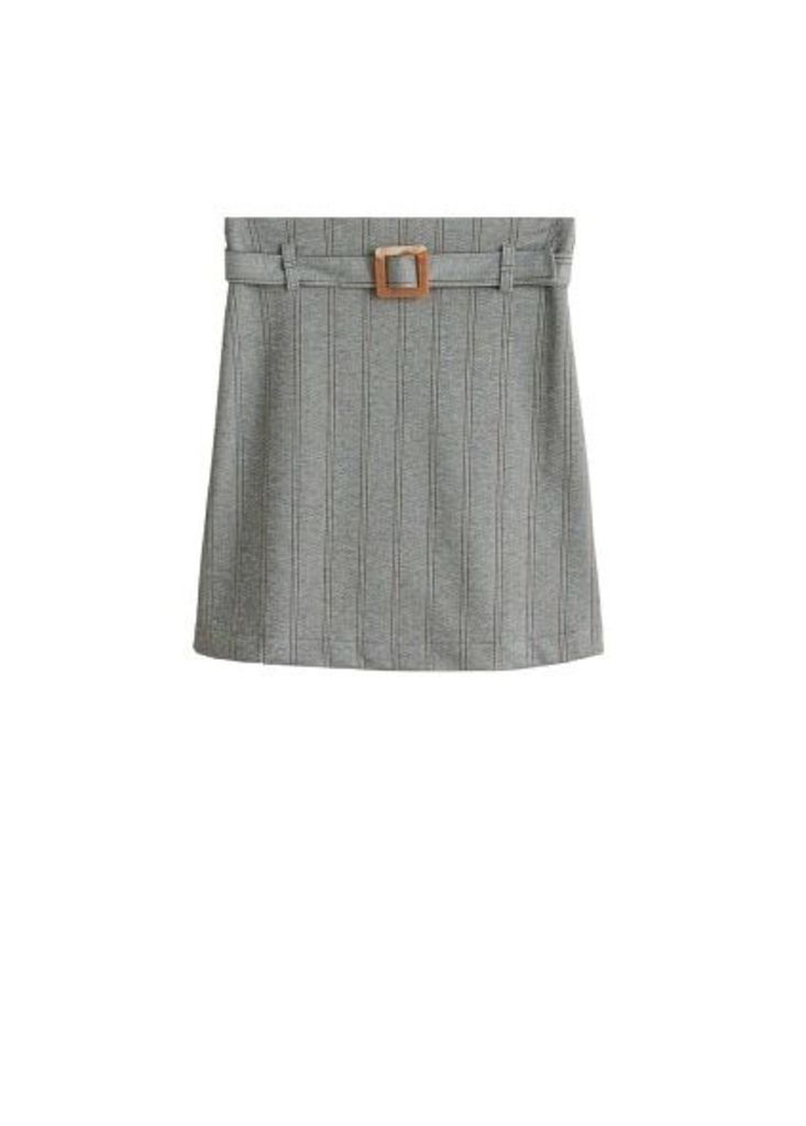 Short belt skirt
