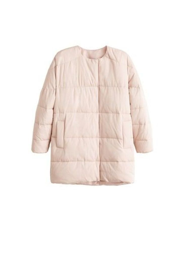 Satin quilted jacket