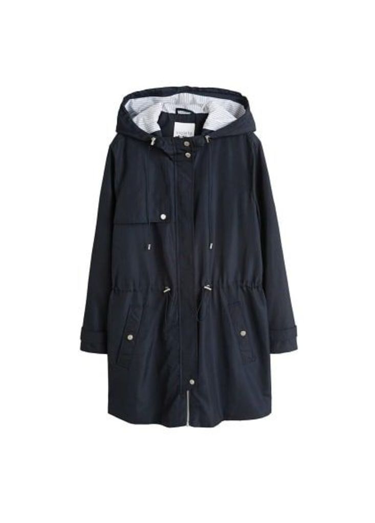 Hooded trench