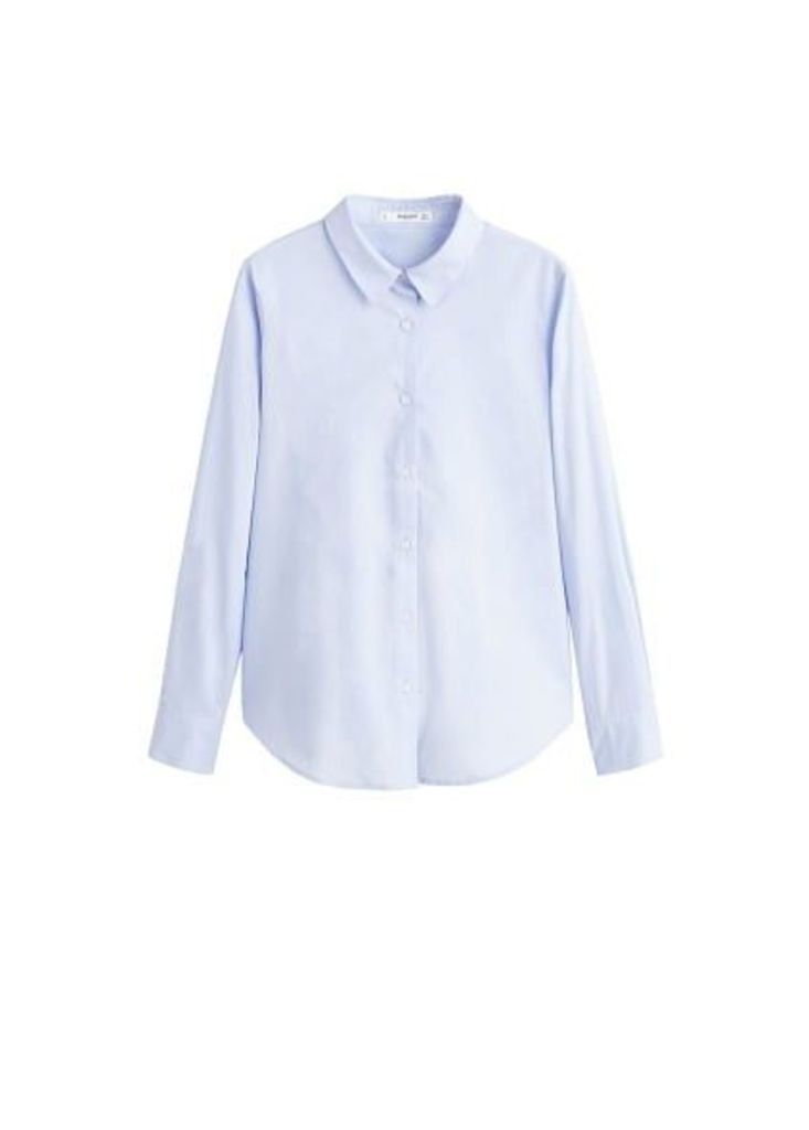 Essential cotton-blend shirt