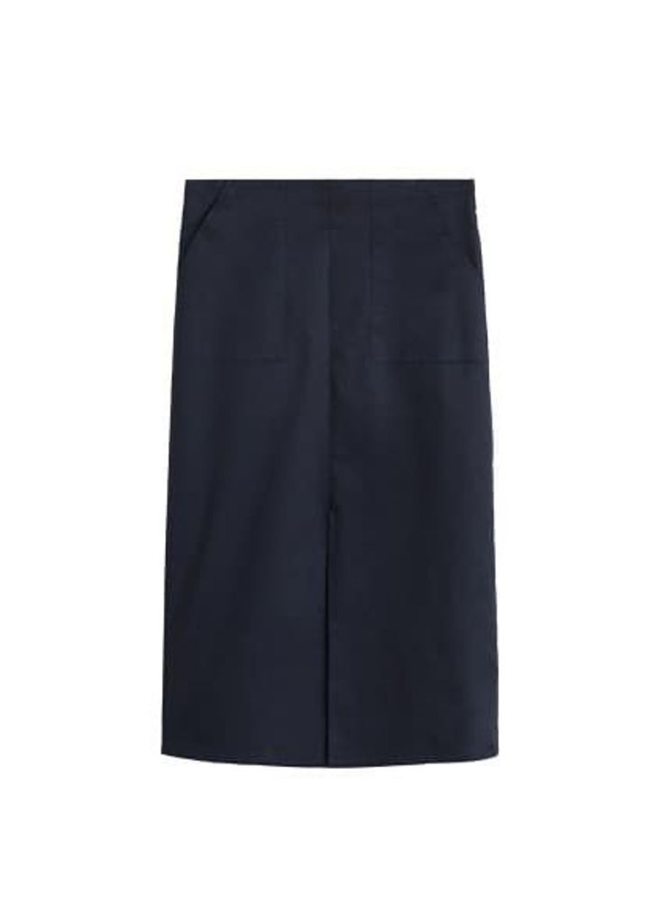 Elastic waist skirt