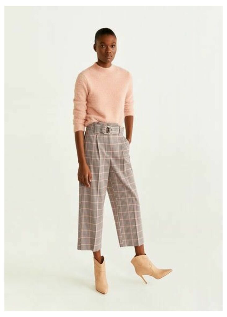 Houndstooth trousers
