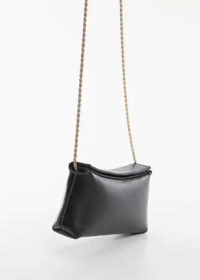 Chain cross body bag black - Woman - One size - MANGO