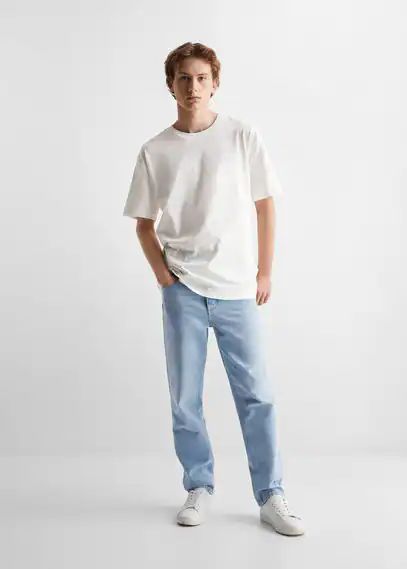 Regular-fit jeans light blue - Teenage boy - L - MANGO TEEN