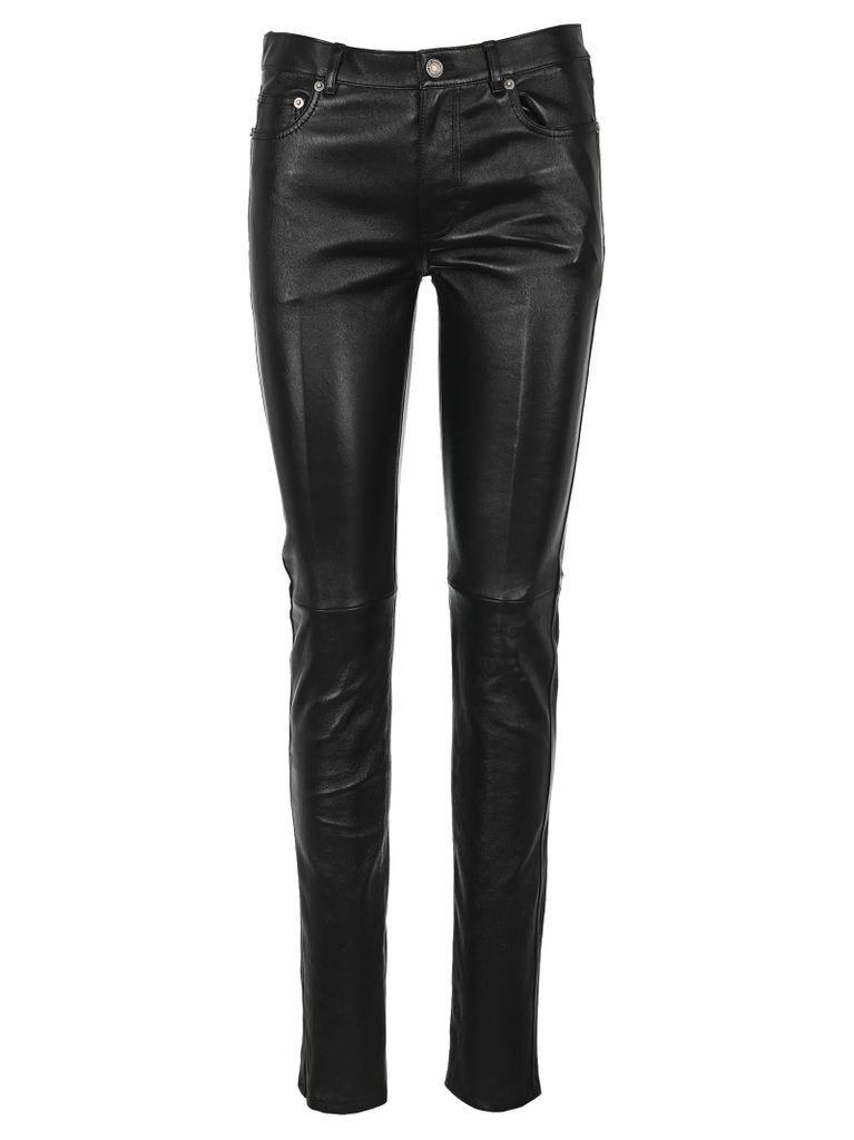 Leather Skinny Trousers
