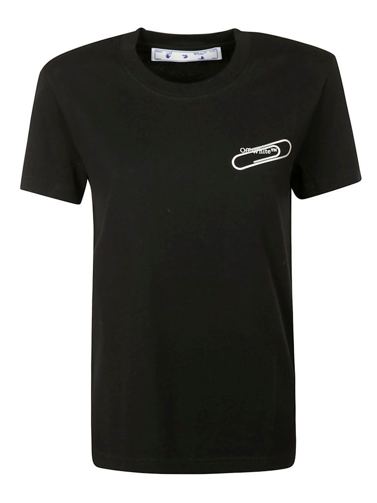 Paper Clip Basic Casual T-shirt