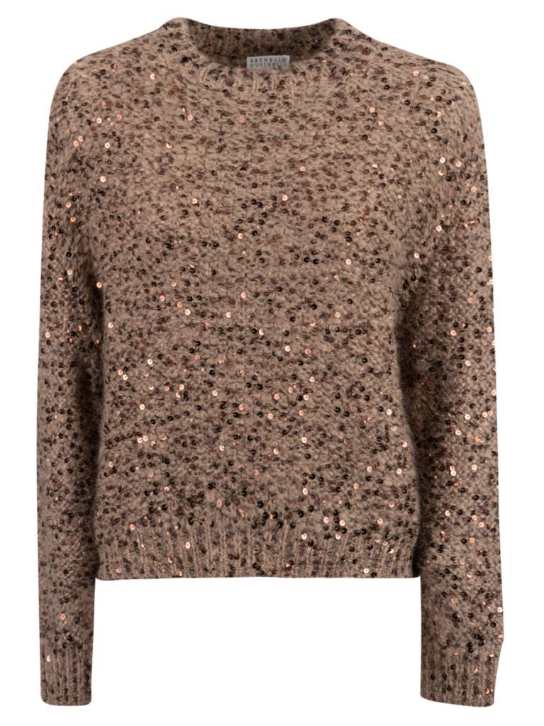 Bead Embellished Sweater