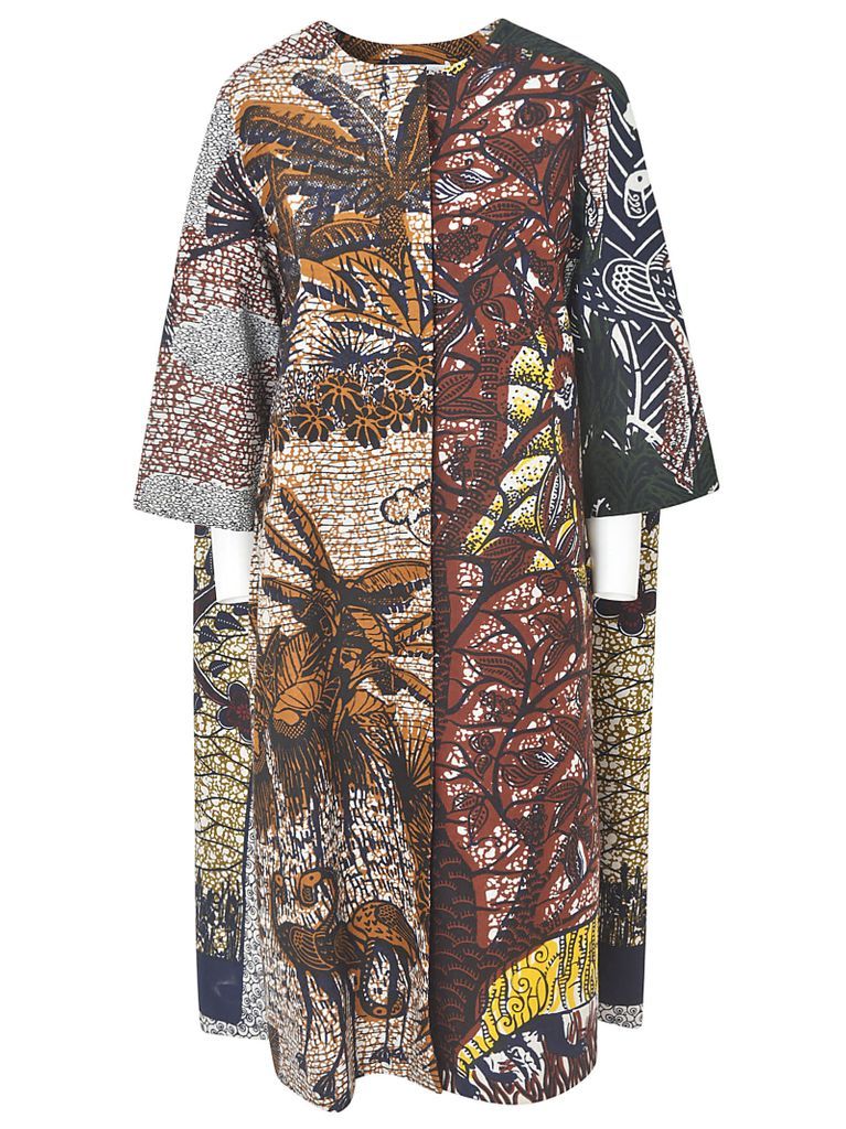 All-over Printed Coat