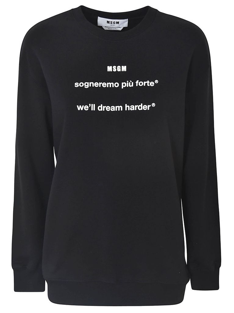 Well Dream Harder Printed Sweatshirt