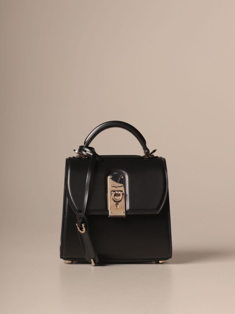 Mini Bag Salvatore Ferragamo Boxyz Leather Handbag