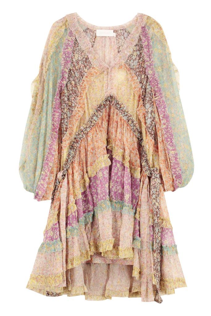 Carnaby Printed Georgette Dress