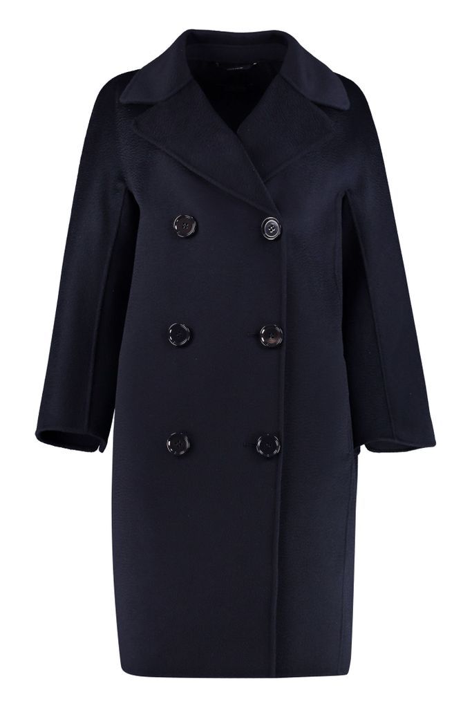 Anita Double-breasted Wool And Cashmere Coat
