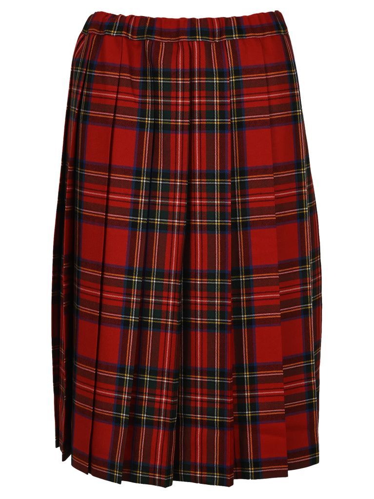Tartan Midi Skirt