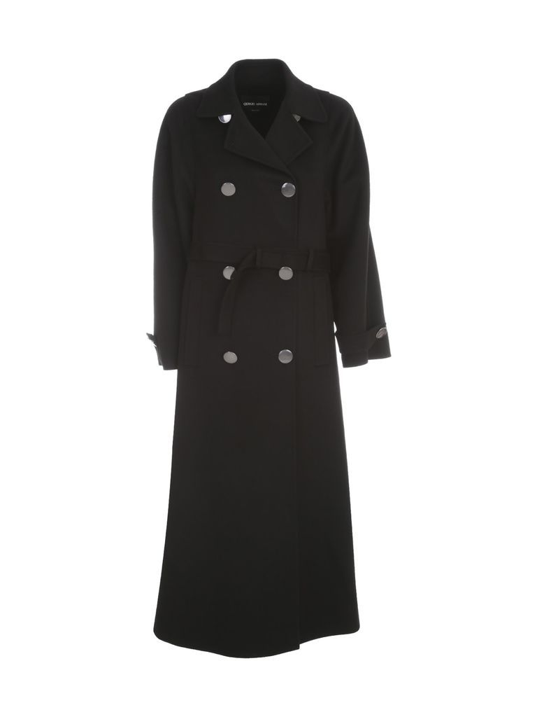 Cashmere Double Breasted Coat