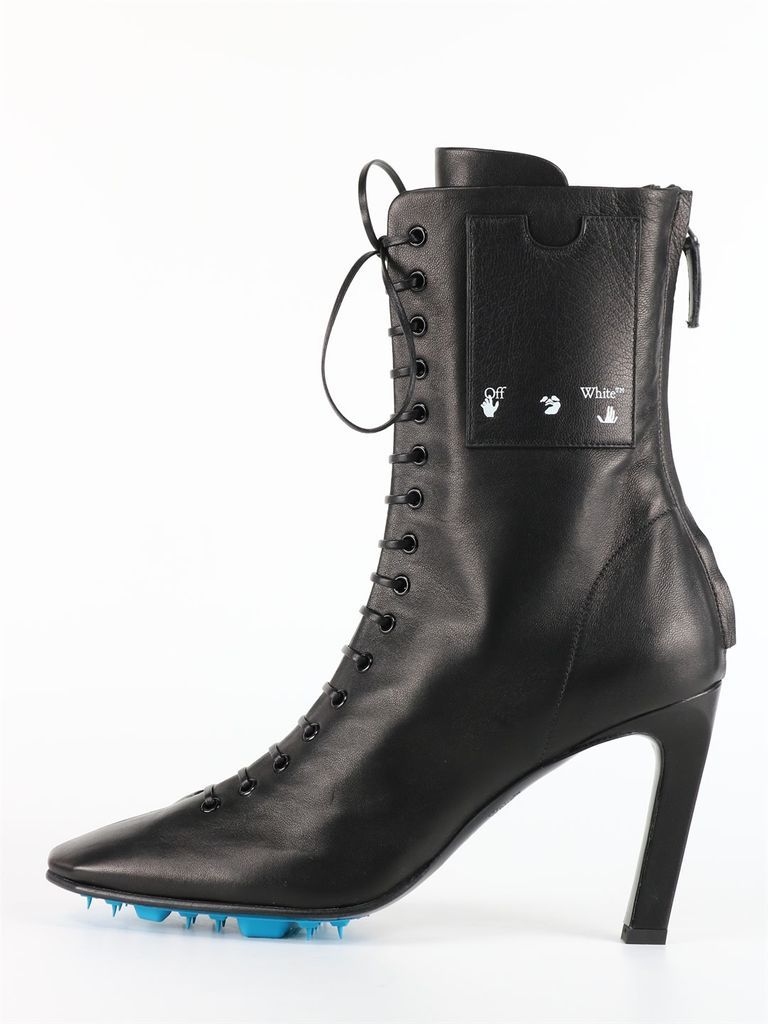 Leather Ankle Boots Black