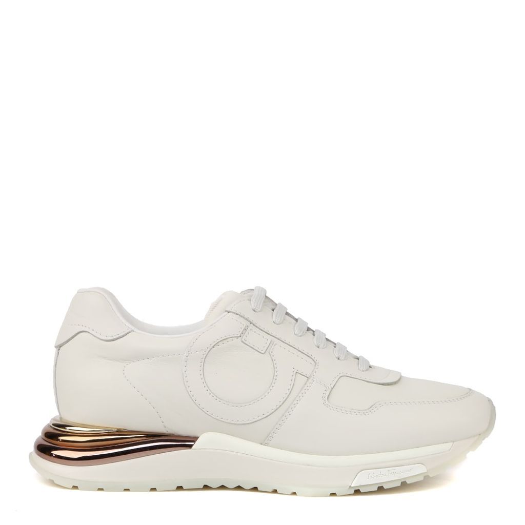 Brooklyn White Leather Sneaker