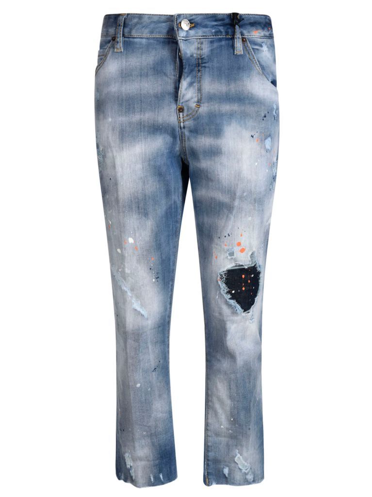 Distressed Detail Jeans Dsquared2