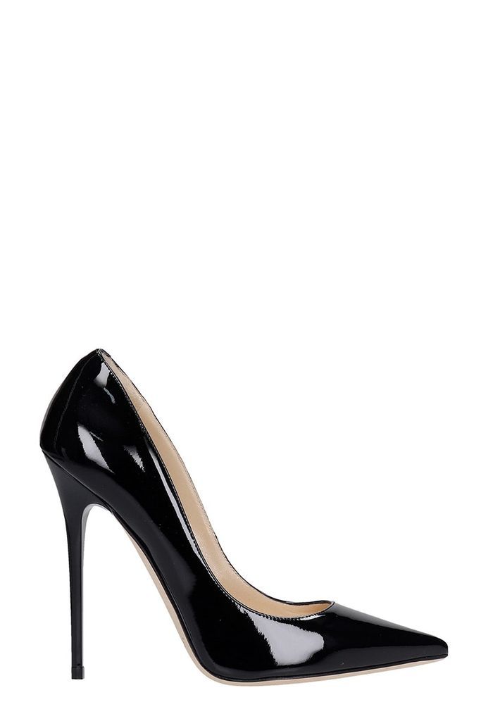 Anouk Pat Pumps In Black Patent Leather