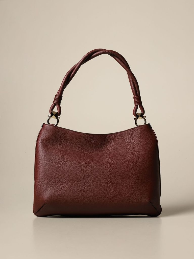 Shoulder Bag Ingot Salvatore Ferragamo Bag In Textured Leather