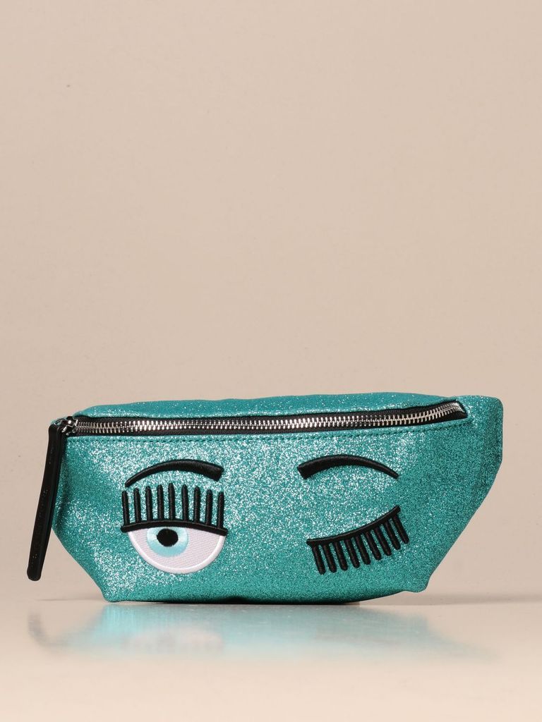 Belt Bag Chiara Ferragni Glitter Belt Bag With Eyes Flirting Embroidery