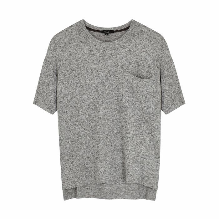 Micah Grey Stretch-knit T-shirt