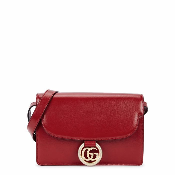 GG Ring Small Leather Cross-body Bag