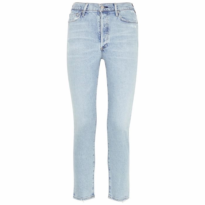 Olivia Blue Slim-leg Jeans