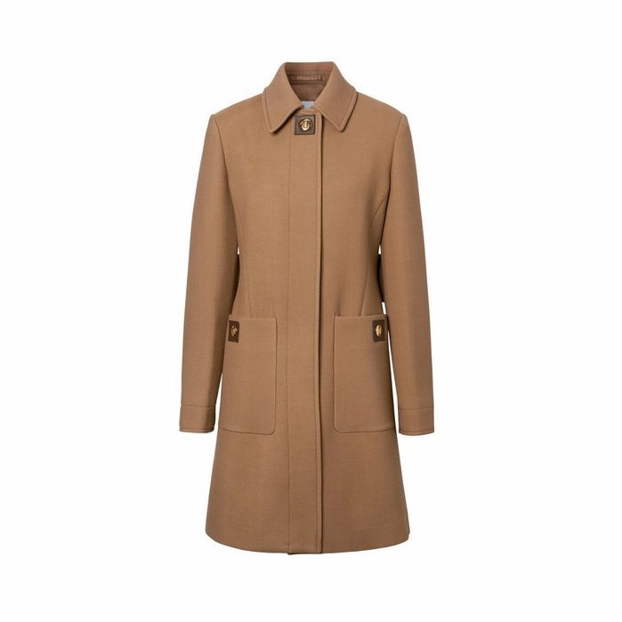 Double-faced Wool Tailored Coat