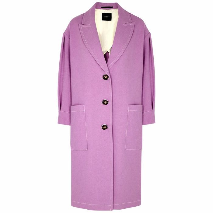 Lilac Cotton-blend Coat