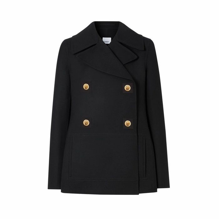 Double-faced Wool Pea Coat