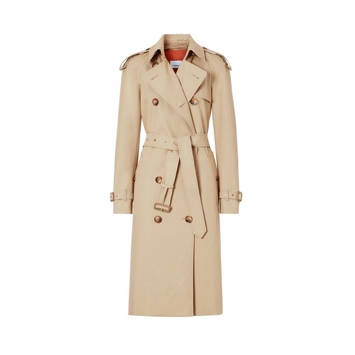 Archive Print-lined Cotton Gabardine Trench Coat