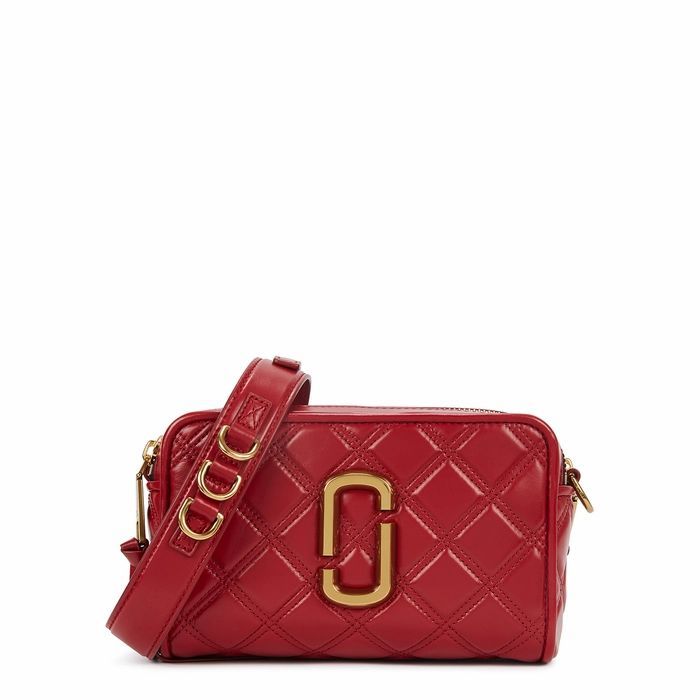 The Softshot 21 Red Leather Cross-body Bag