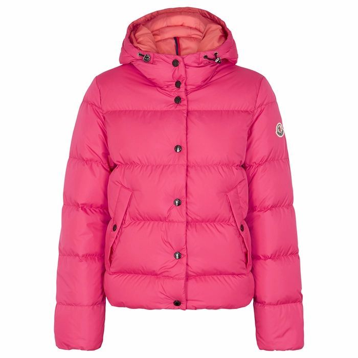 Lena Pink Quilted Shell Jacket