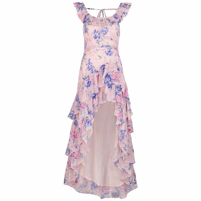 Winslow Floral-print Cotton And Silk-blend Dress
