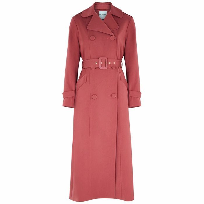 Edie Rose Double-breasted Trench Coat