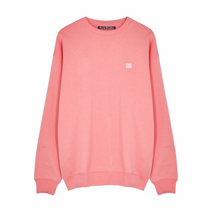 Forba Face Pink Cotton Sweatshirt