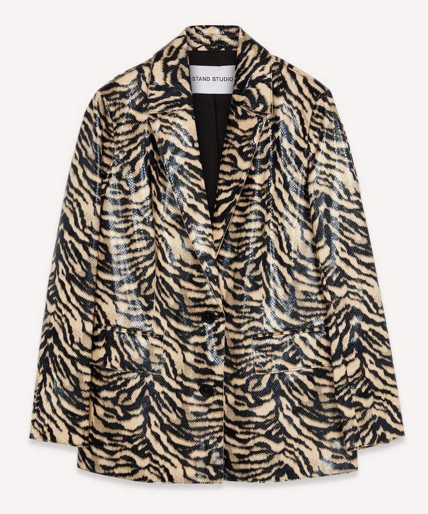 Catherine Zebra Print Blazer